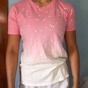 Pink Ombre Hollister Shirt